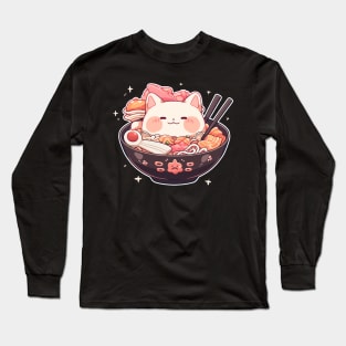 cat noodles Long Sleeve T-Shirt